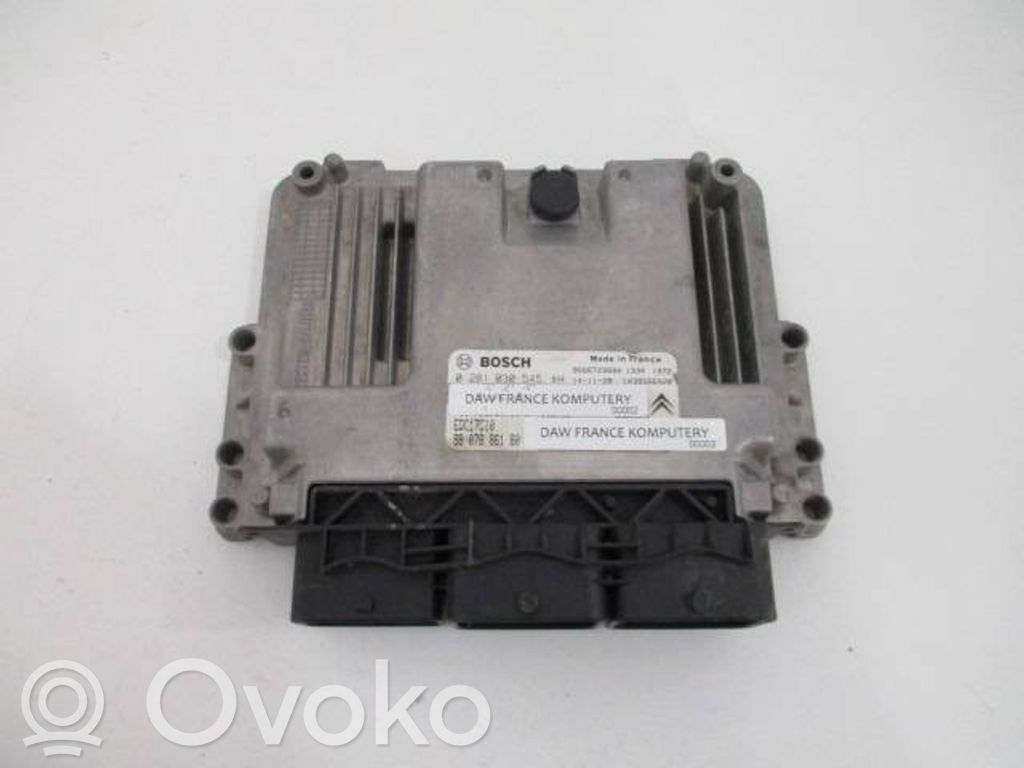 Peugeot 208 I Engine control unit/module 