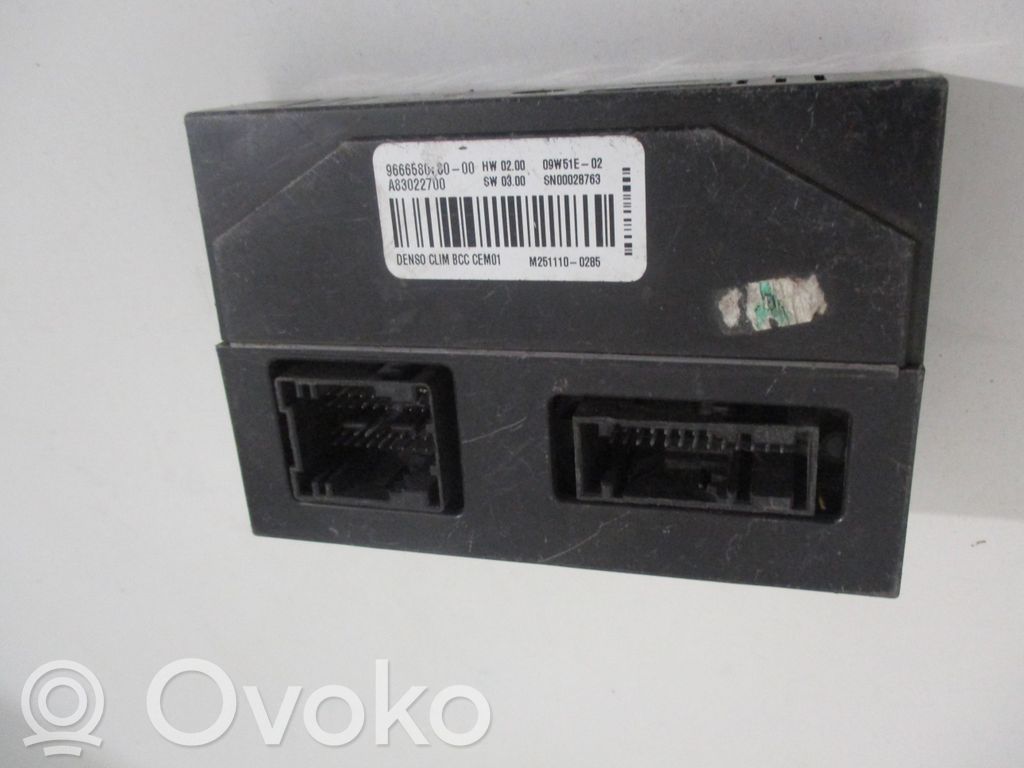 Citroen C4 I Picasso Module confort 