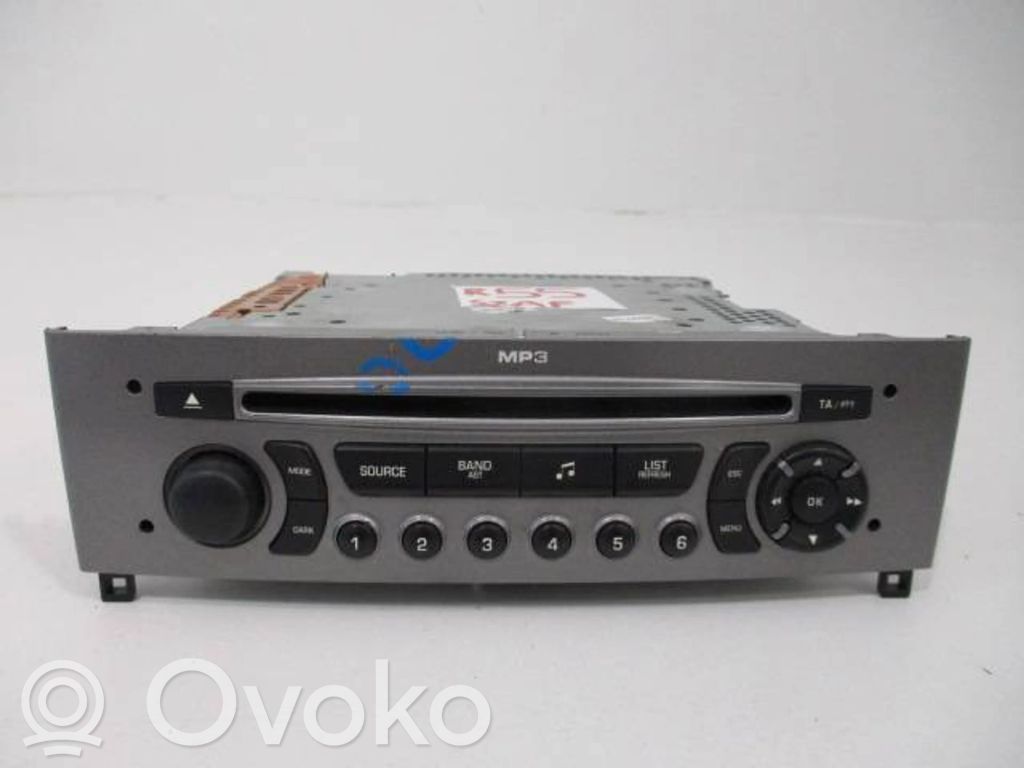 Peugeot 308 Panel / Radioodtwarzacz CD/DVD/GPS 