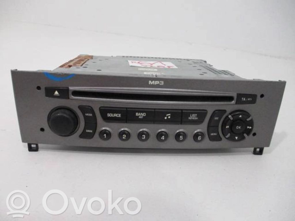 Peugeot 308 Panel / Radioodtwarzacz CD/DVD/GPS 