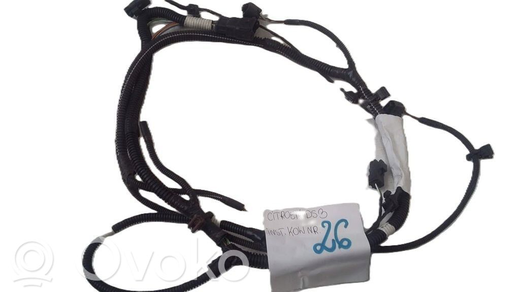 Citroen DS3 Cableado del sensor de aparcamiento (PDC) 