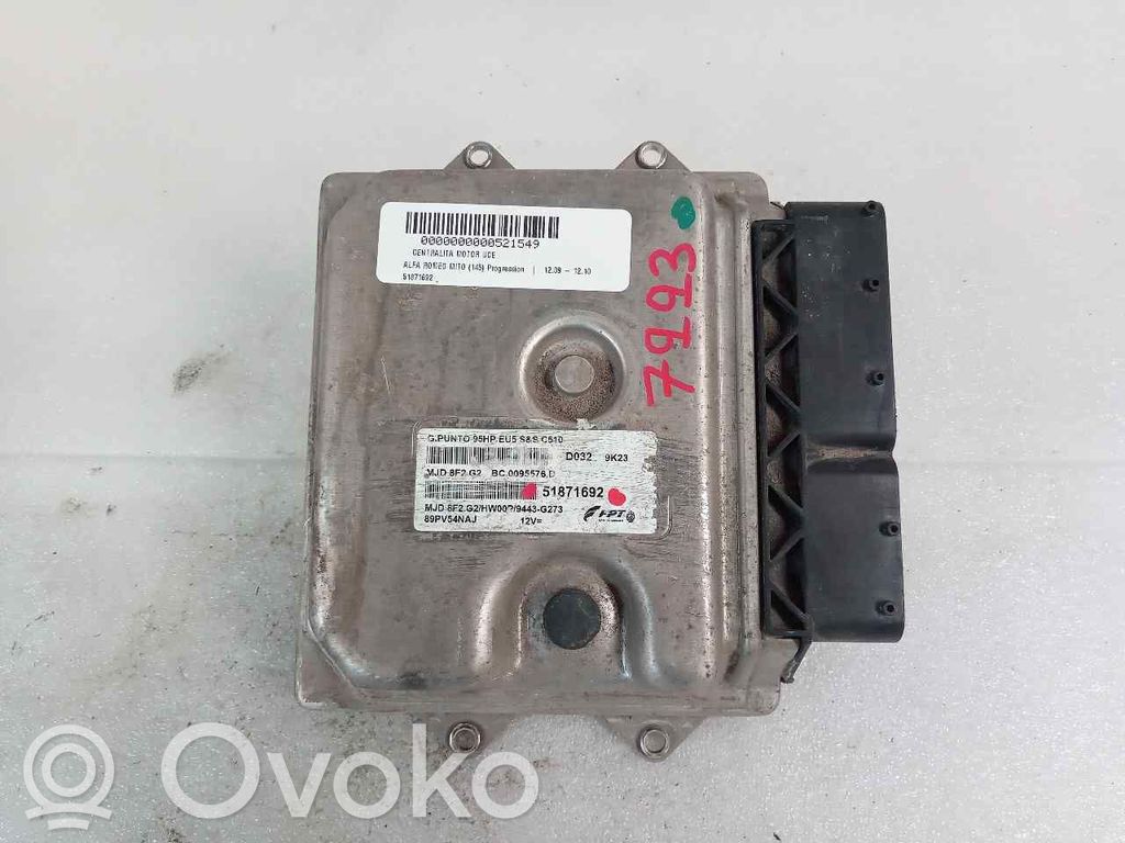 Alfa Romeo Mito Engine control unit/module 