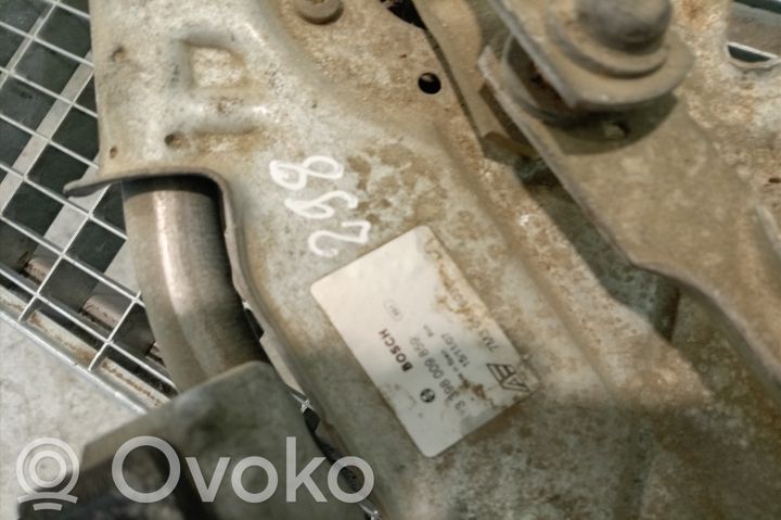 Front wiper linkage