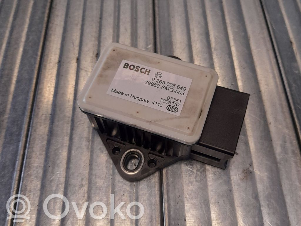 Honda Civic ESP acceleration yaw rate sensor 