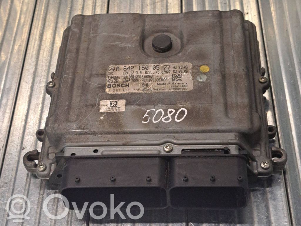Engine control unit/module   A6421500577,0281013765,1039S21389