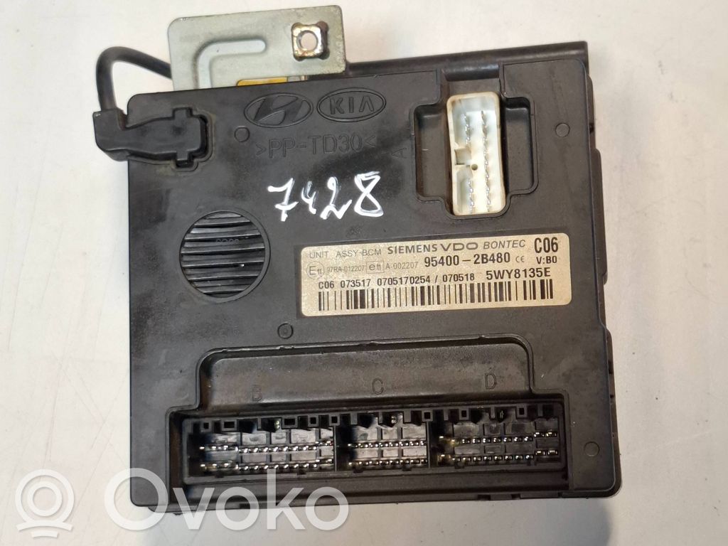 Immobilizer control unit/module   954002B480,5WY8135E,97RA012207