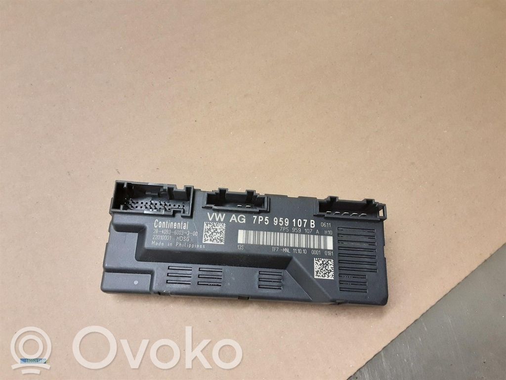 Porsche Cayenne (9PA) Tailgate/trunk control unit/module 