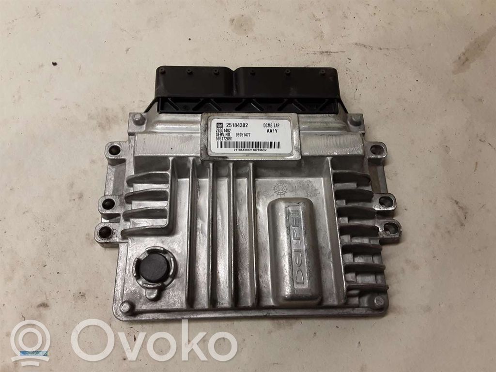 Chevrolet Cruze Injection control unit/module 