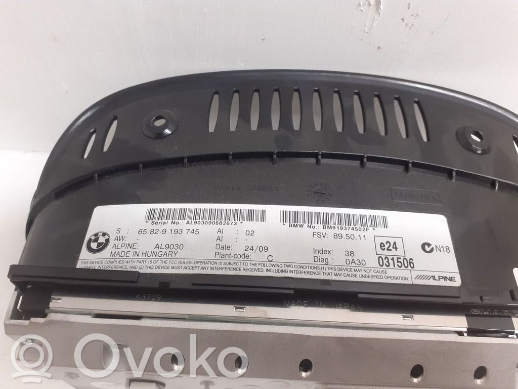 BMW 3 E90 E91 Monitor / wyświetlacz / ekran 