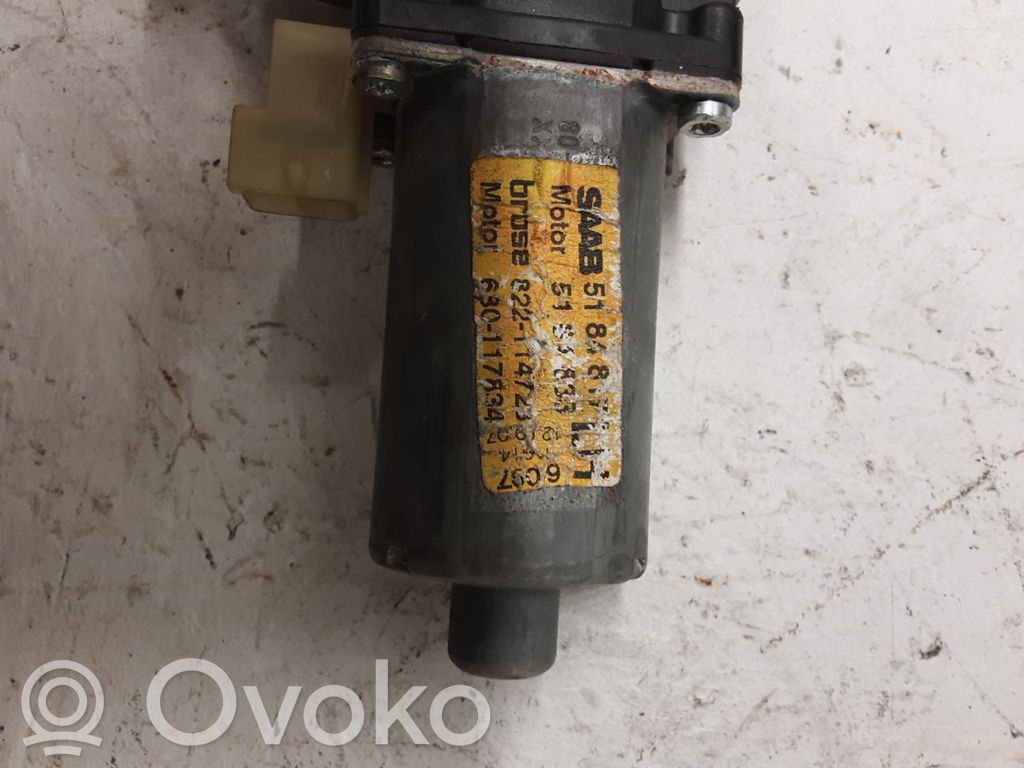 Saab 9-5 Motor del regulador de la ventanilla de la puerta delantera 
