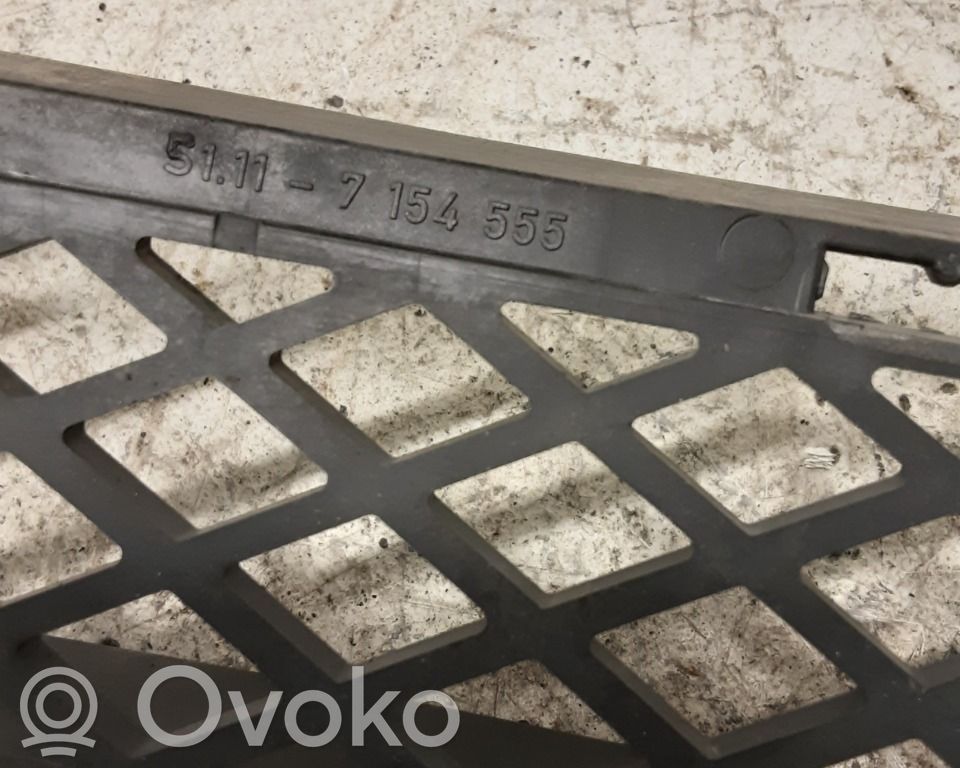 Front bumper lower grill   51117154555