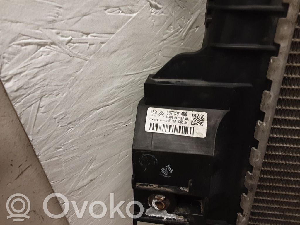 Citroen DS4 Coolant radiator 