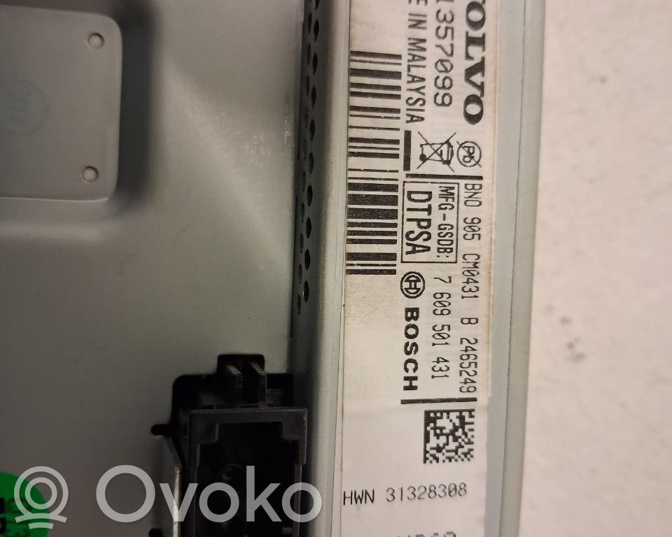 Volvo V60 Screen/display/small screen 