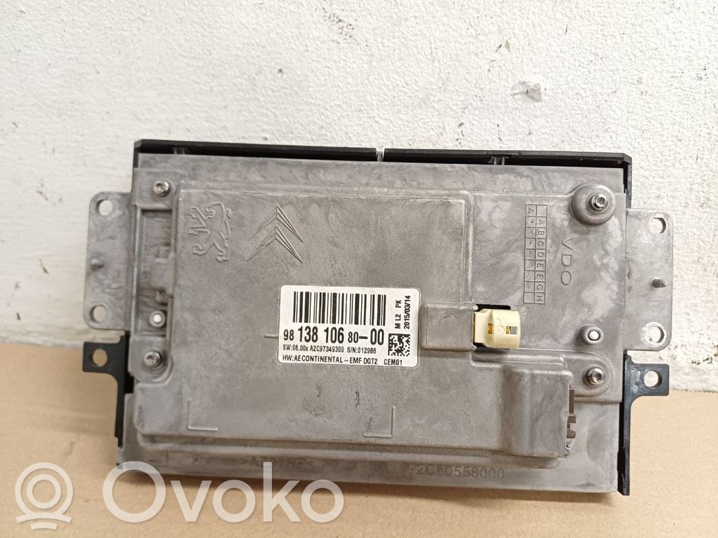 Citroen C4 II Ecran/afișaj/ecran mic 