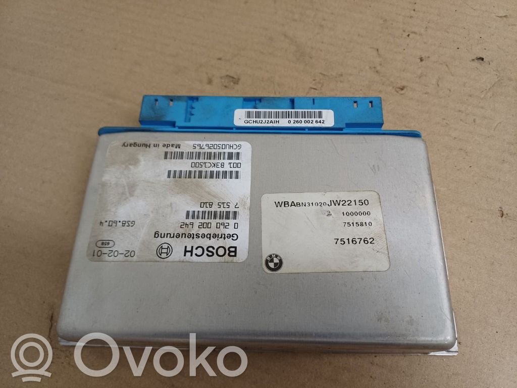 BMW 3 E46 Centralina/modulo scatola del cambio 