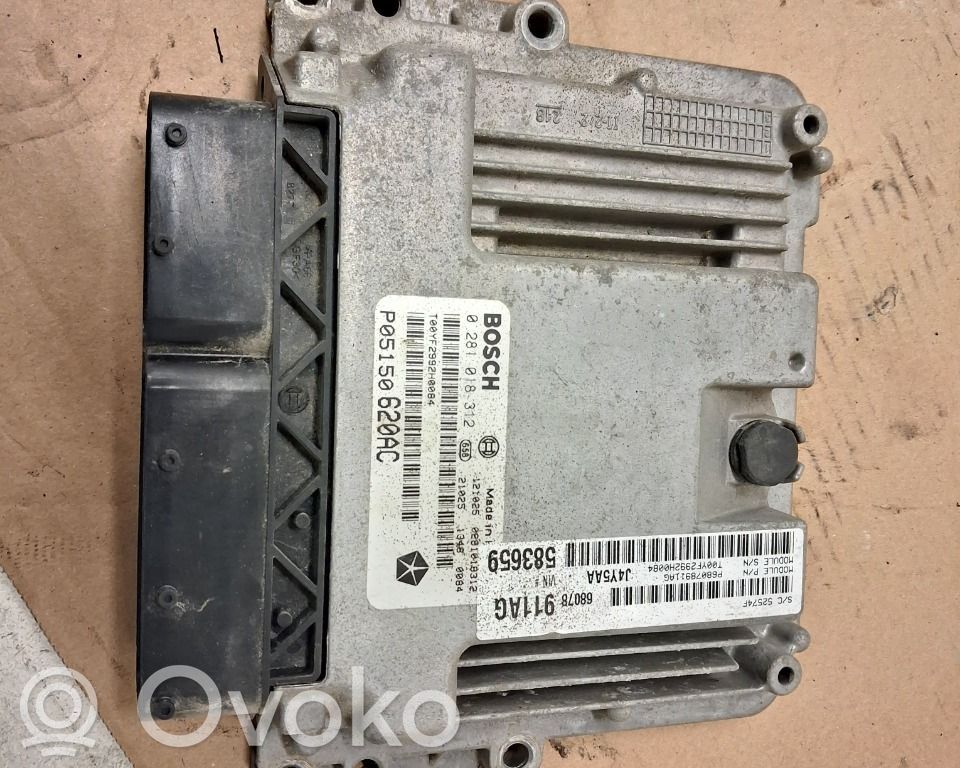 Injection control unit/module   K05150620AC,0281018312,05150620AC