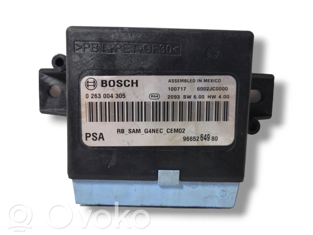 Citroen C4 II Parking PDC control unit/module 