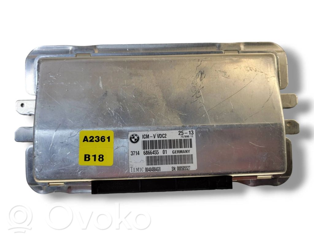 BMW 7 F01 F02 F03 F04 Sterownik / Moduł tylnego zawieszenia pneumatycznego 