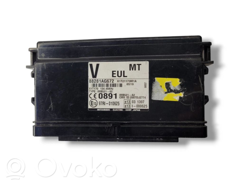 Module confort   88281AG672,97RI010625,X1T21173M1A