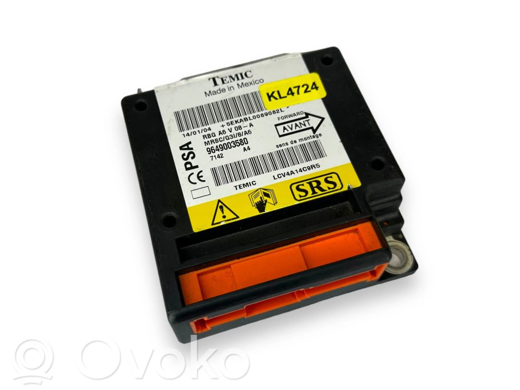 Citroen C2 Airbag control unit/module 