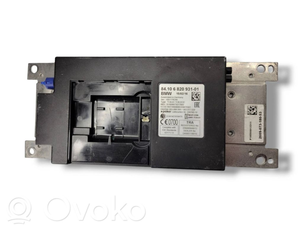 BMW 3 F30 F35 F31 Bluetooth control unit module 