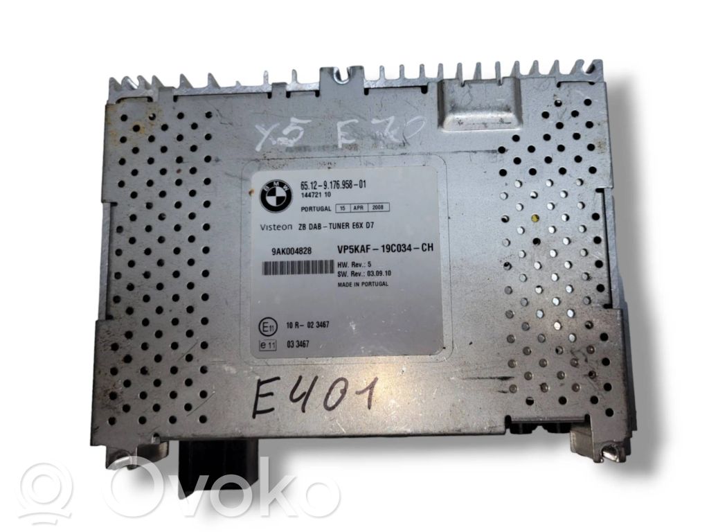 BMW X5 E70 Bluetooth control unit module 