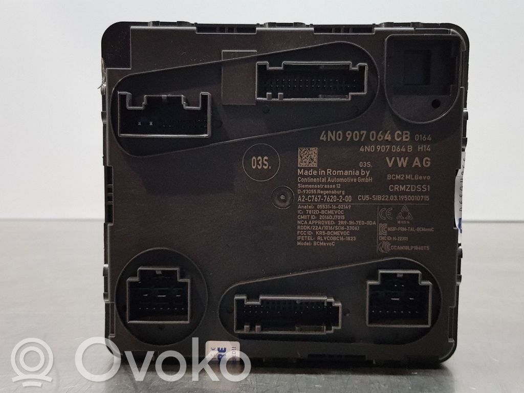Audi A6 S6 C8 4K Komforto modulis 
