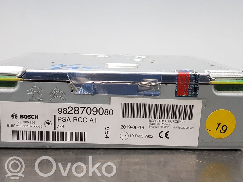 Citroen C-Elysée Sound HiFi control unit module 