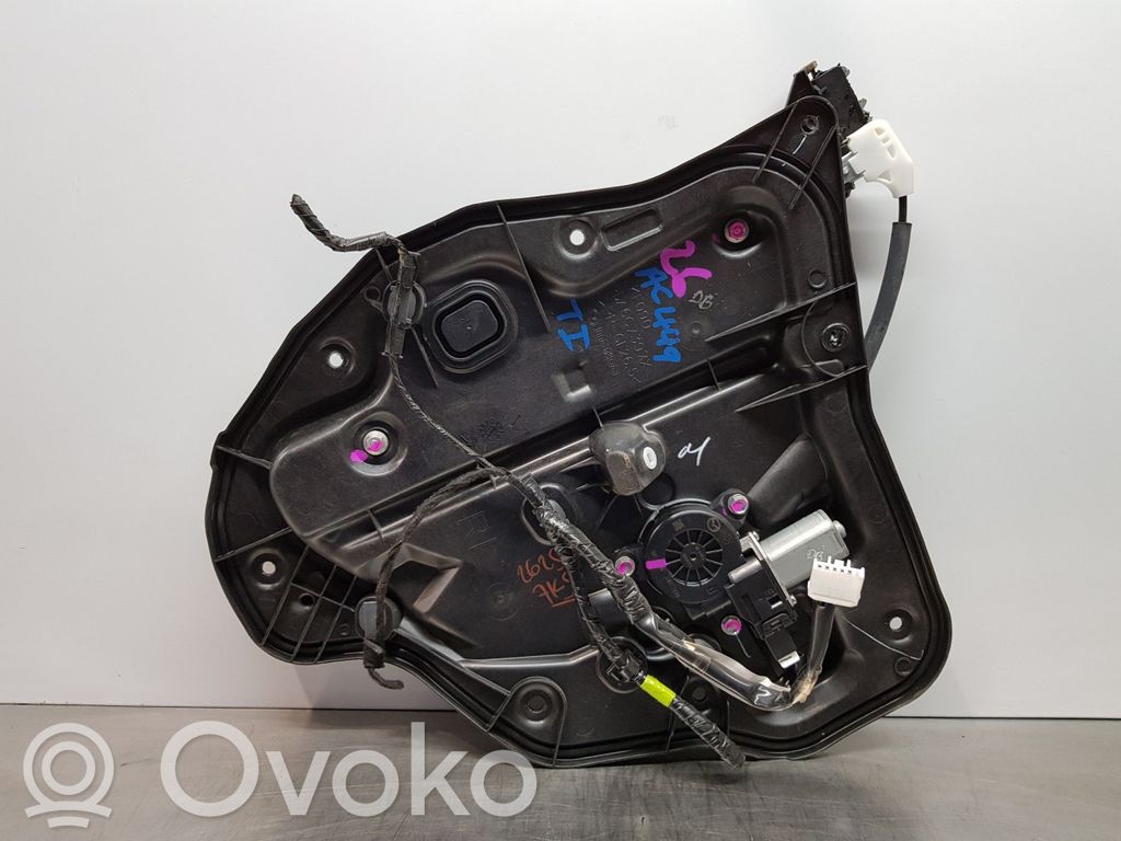 Mazda 2 Rear window lifting mechanism without motor 