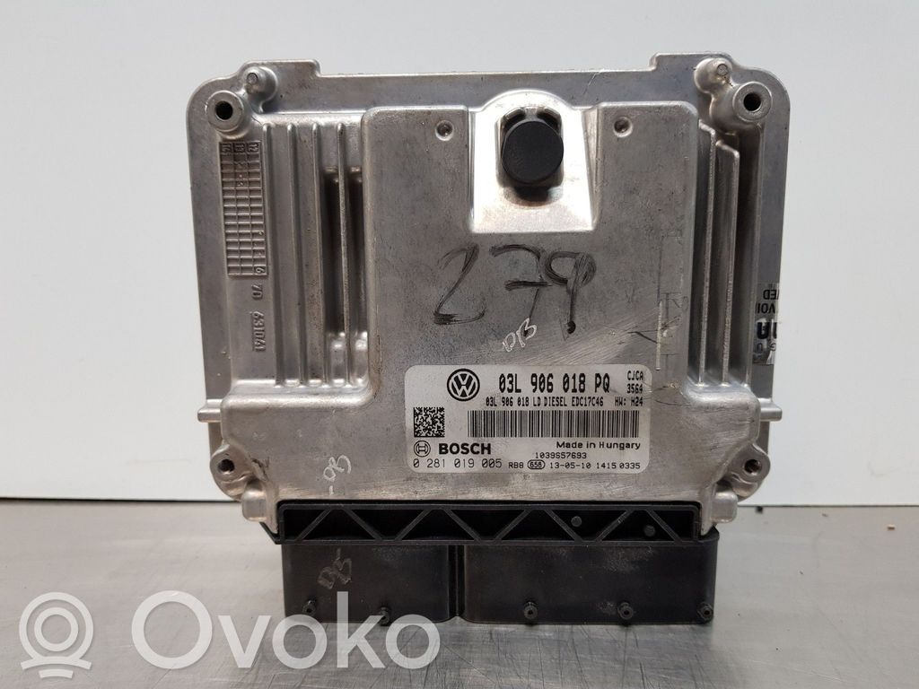 Seat Exeo (3R) Engine control unit/module 