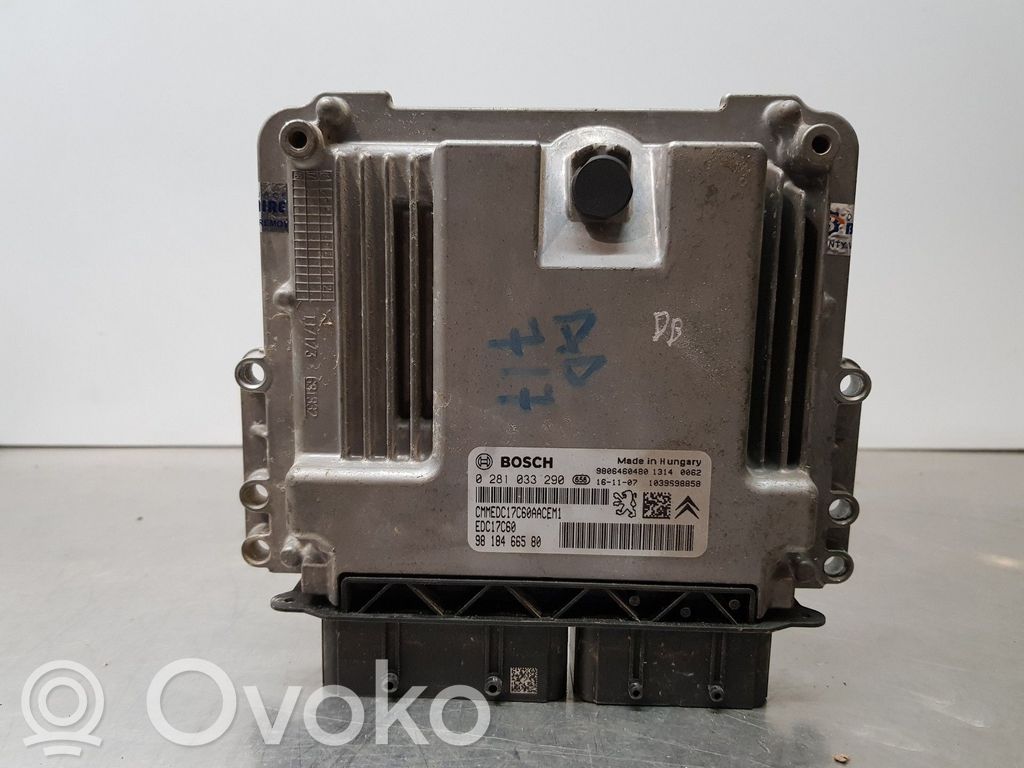 Peugeot 3008 II Unitate/modul de control motor 