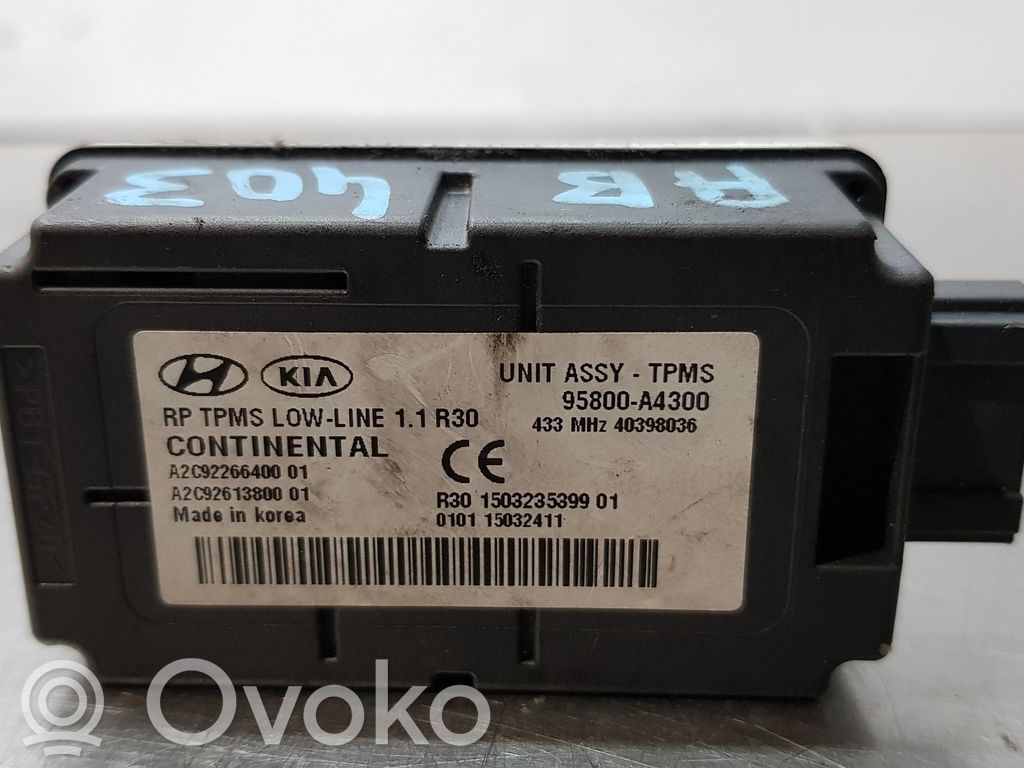 Autres unités de commande / modules   95800A4300