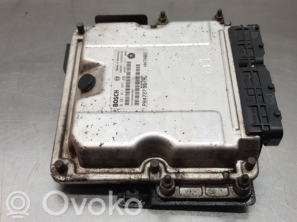Engine control unit/module   P04727667AD