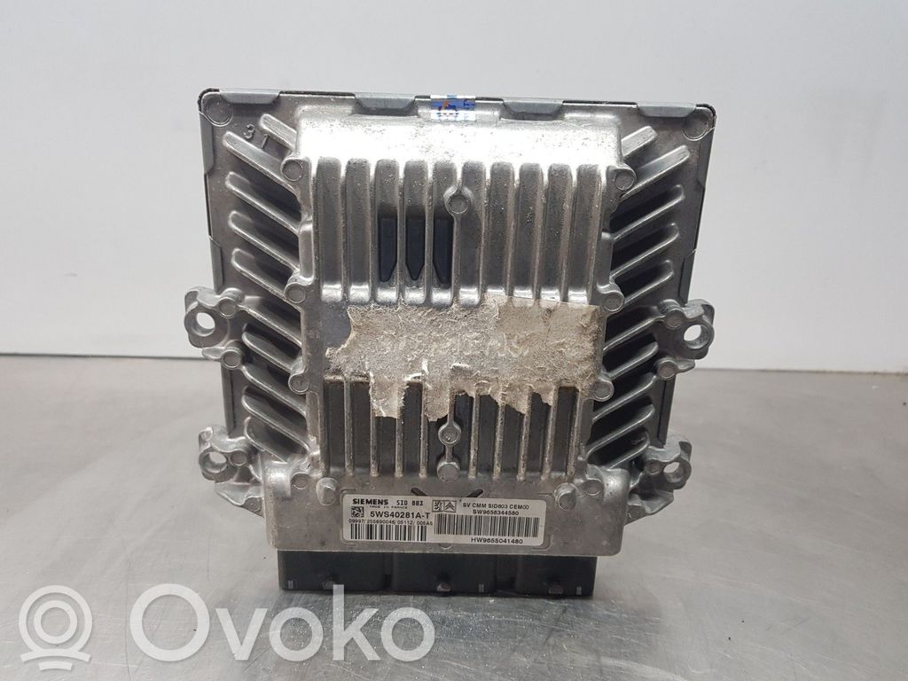 Citroen C4 I Engine control unit/module 
