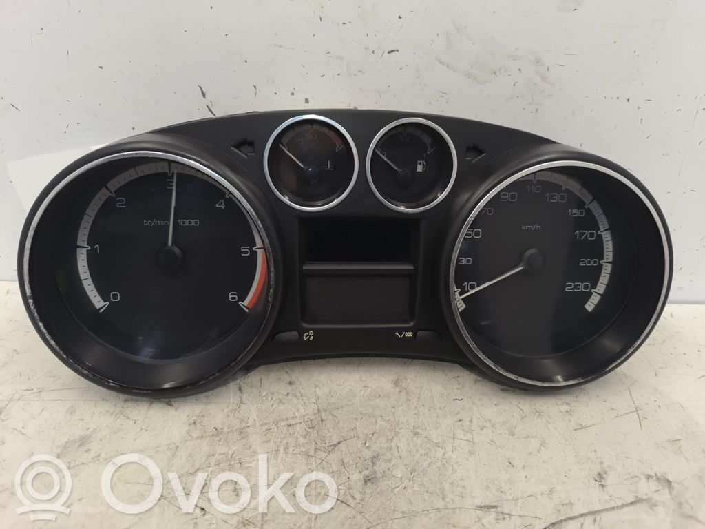 Peugeot 308 Vitezometru (grup de instrumente) 