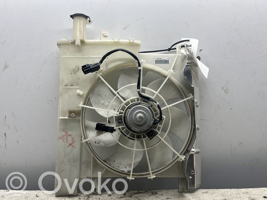Peugeot 107 Ventilatore di raffreddamento elettrico del radiatore 