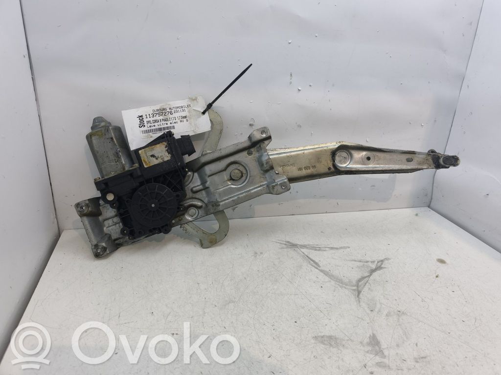Opel Corsa B Elektryczny podnośnik szyby drzwi przednich 
