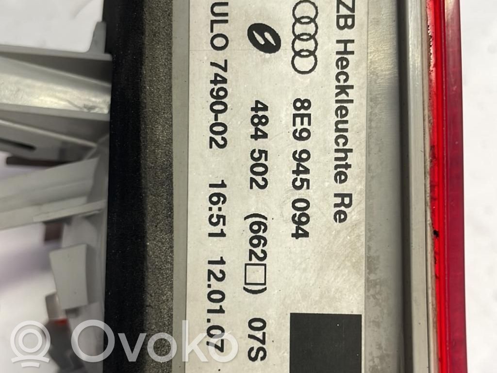 Audi A4 S4 B7 8E 8H Luci posteriori del portellone del bagagliaio
