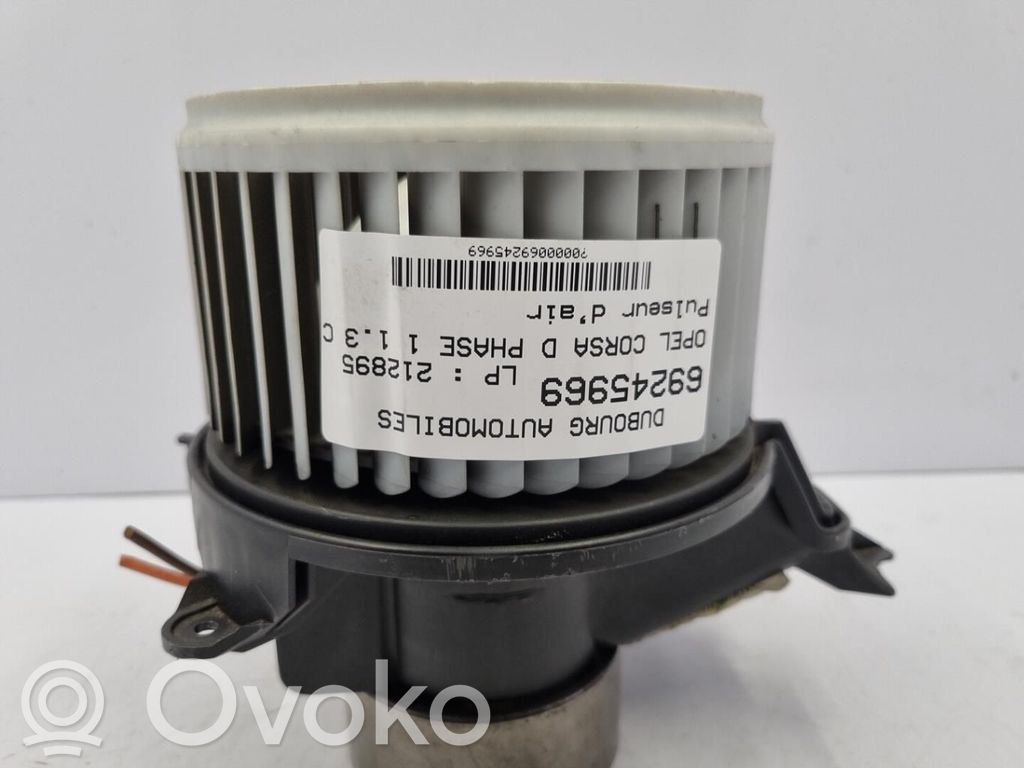Ventola riscaldamento/ventilatore abitacolo   13335075