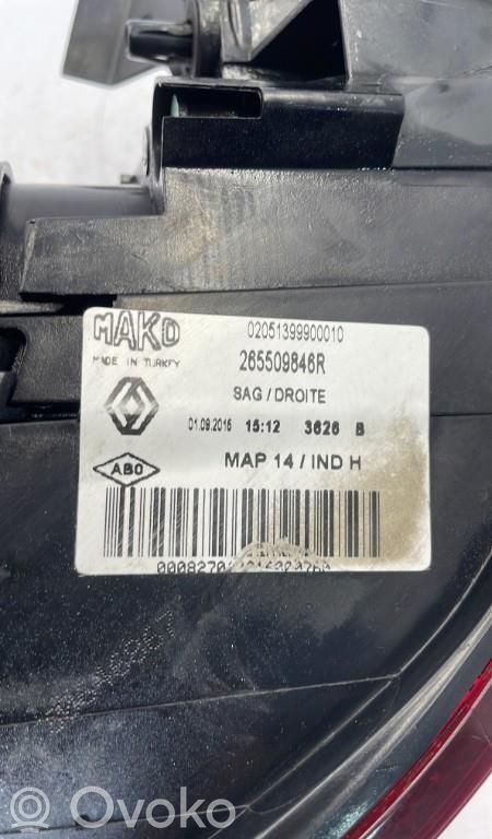 Renault Clio IV Lampă spate în capacul portbagajului