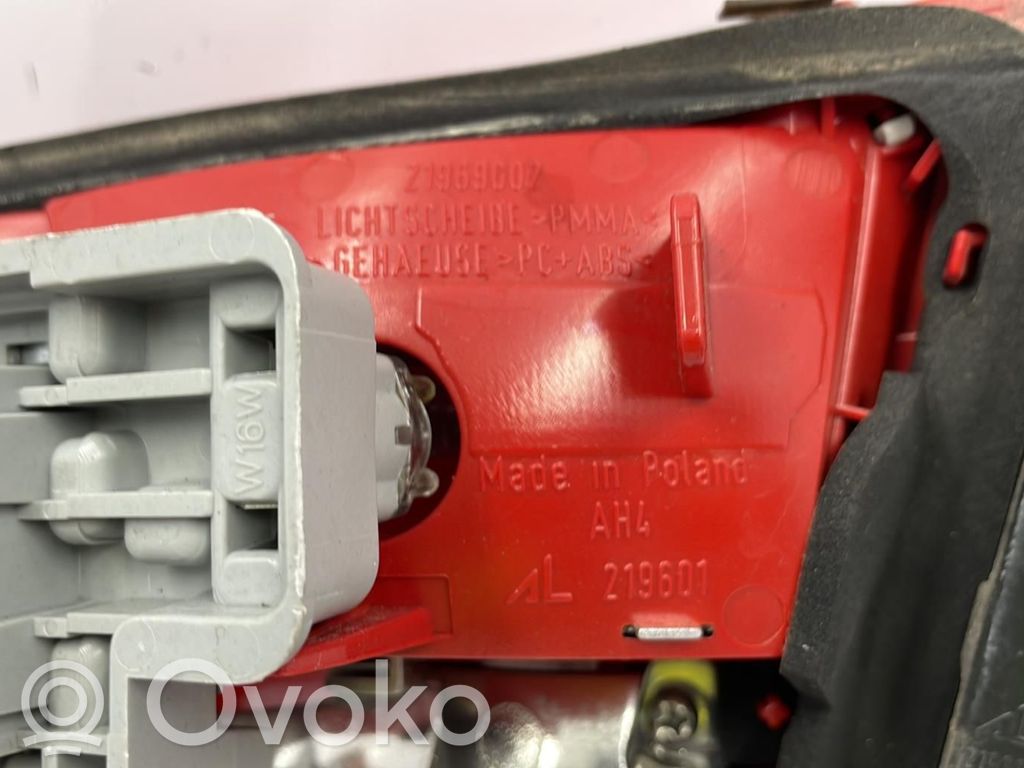 Audi A4 S4 B8 8K Luci posteriori del portellone del bagagliaio
