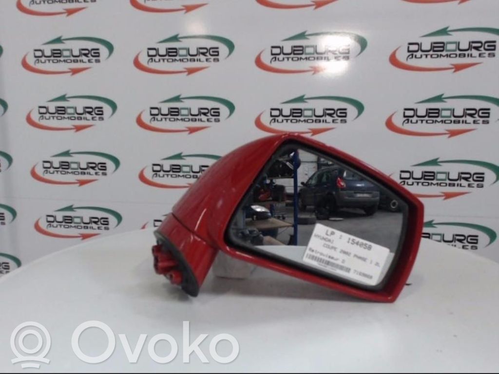 Hyundai Coupe Manualne lusterko boczne drzwi przednich 