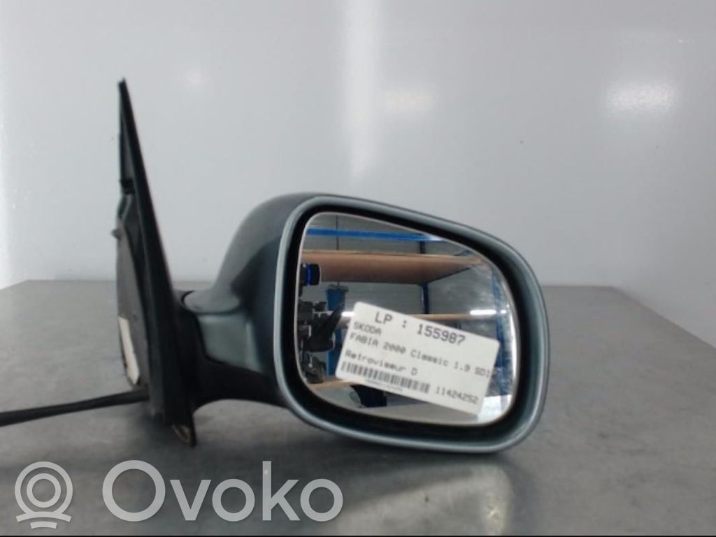 Skoda Fabia Mk1 (6Y) Manualne lusterko boczne drzwi przednich 