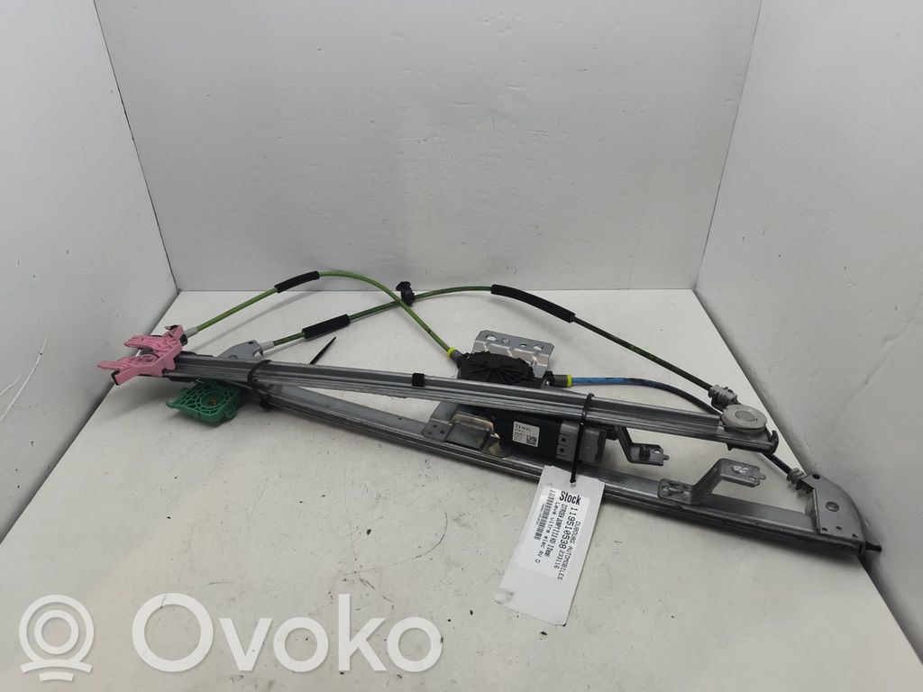 Front door window regulator with motor   400983F