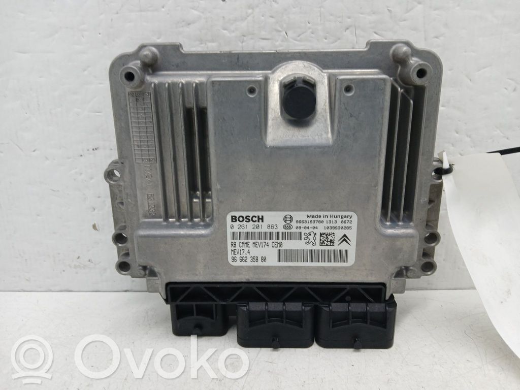 Peugeot 207 Engine control unit/module 