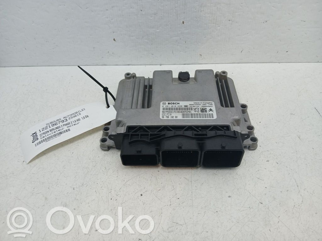 Citroen Berlingo Engine control unit/module 