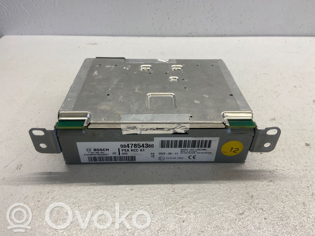 Citroen Berlingo Radio/CD/DVD/GPS-pääyksikkö 
