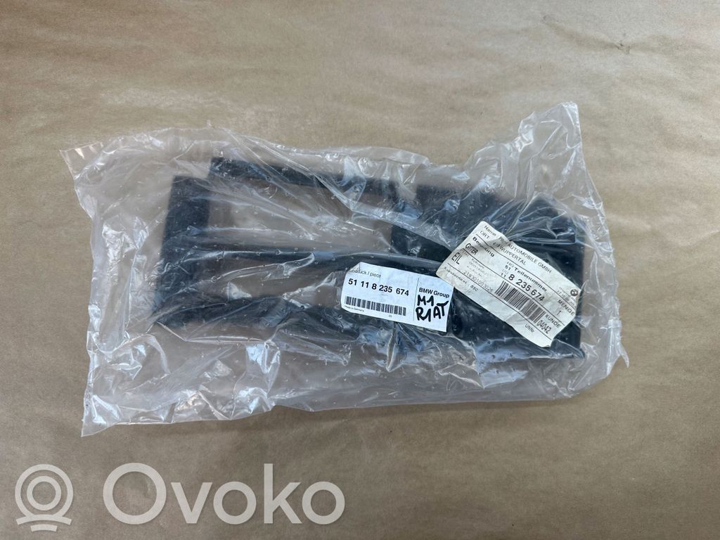 BMW 5 E39 Front bumper lower grill 