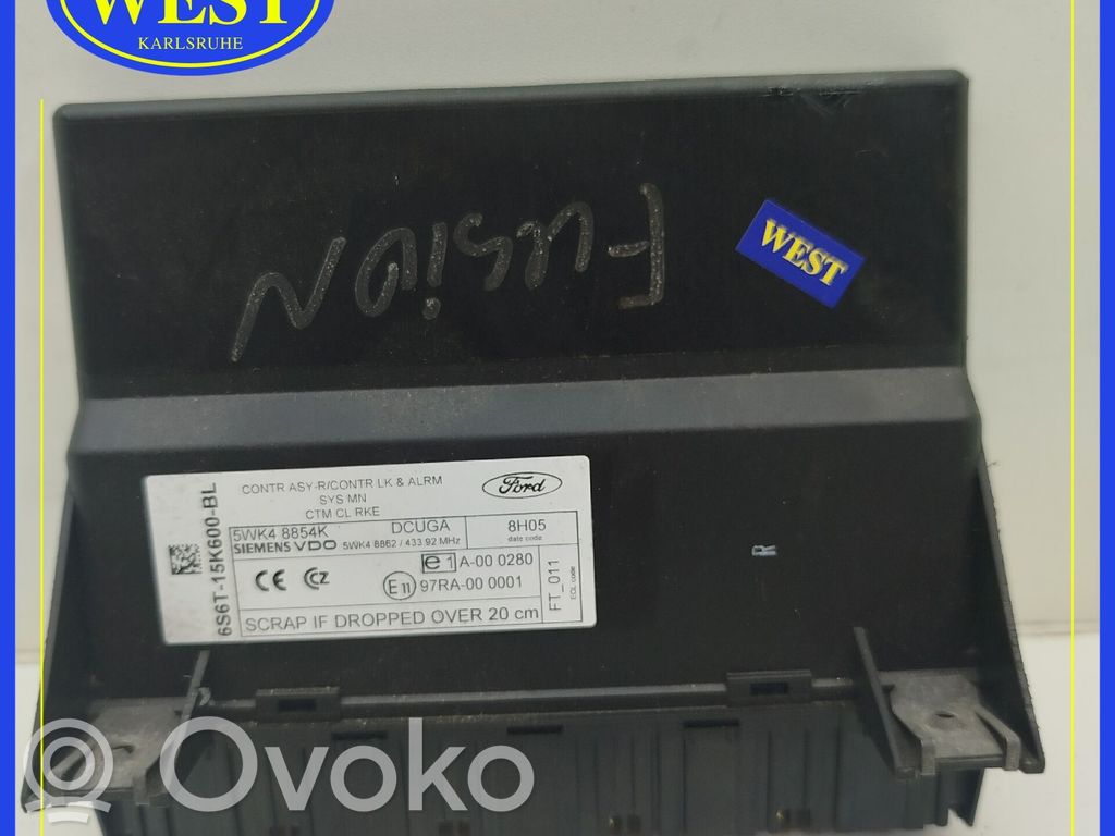Unité de commande de toit cabriolet