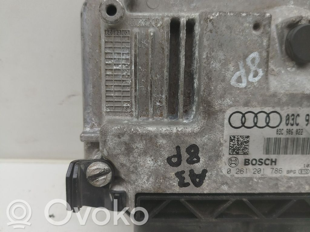 Audi A3 S3 8P Engine control unit/module 